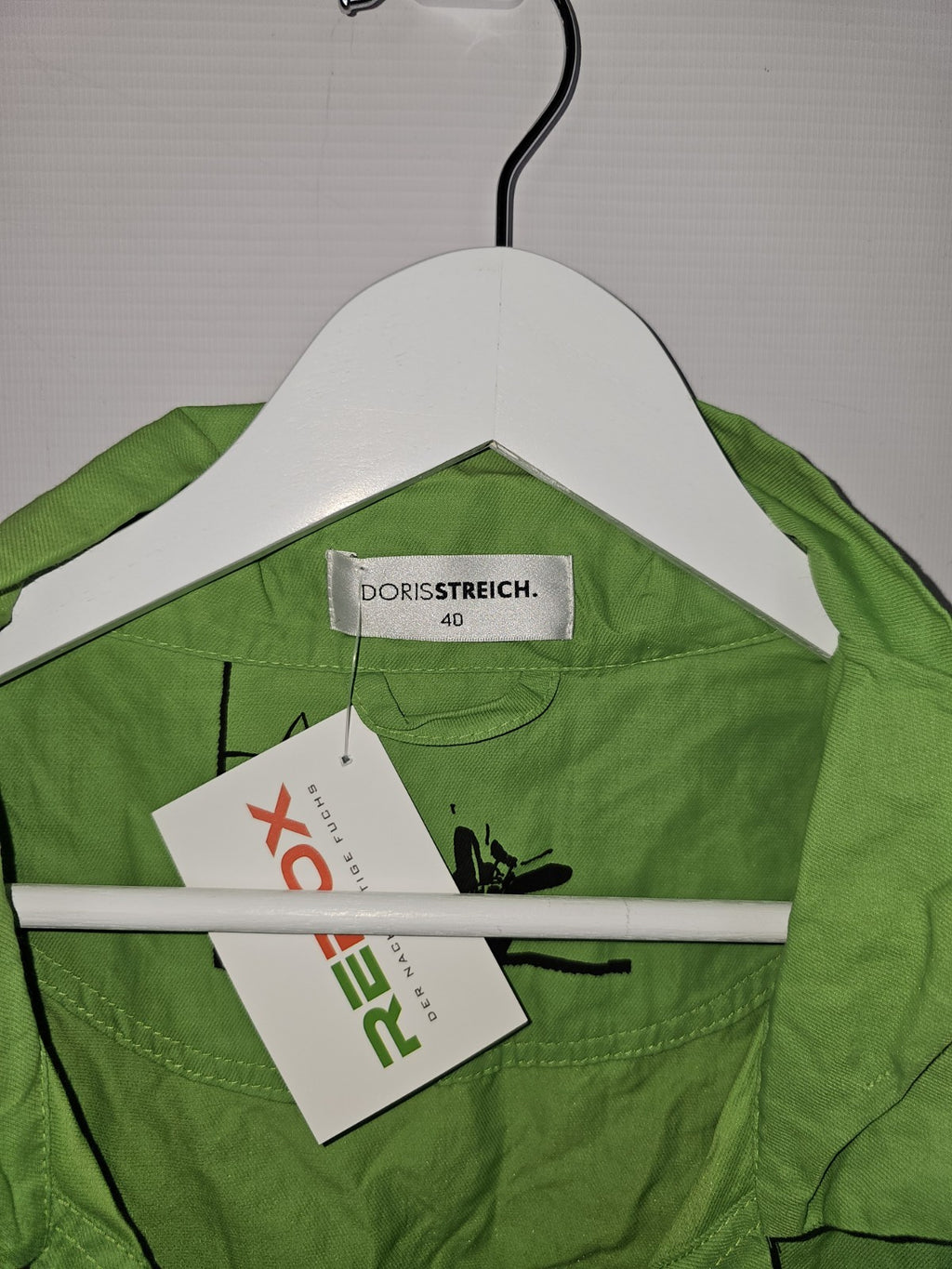 EK7647 Damen Bluse von Doris STREICH, Grün, Gr. 402