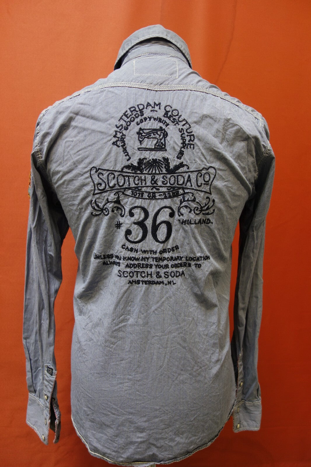 EK0243 Herren Hemd von Scotch & Soda, M, kariert3