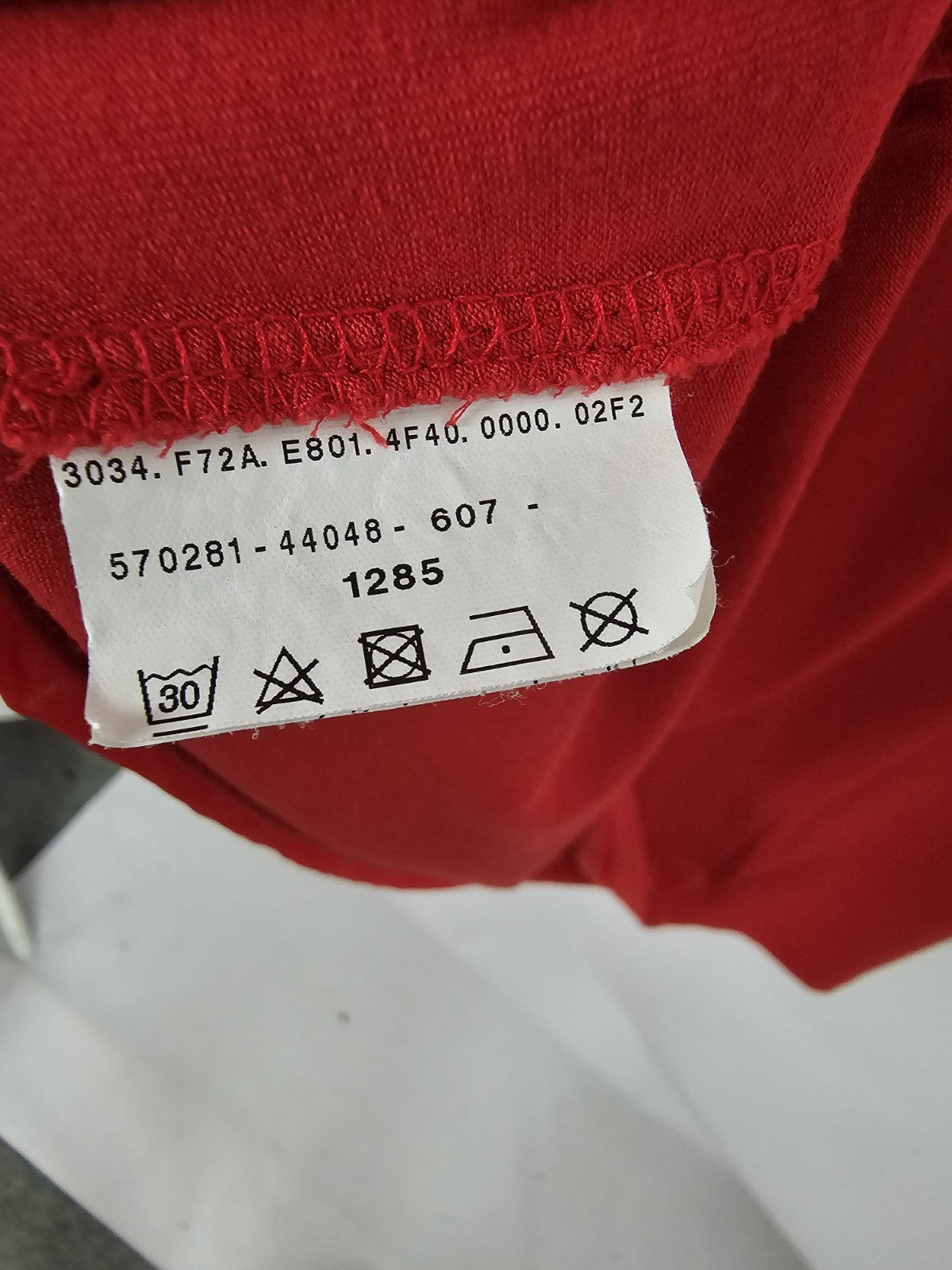 EK194 Damen Bluse von Gerry Weber, Rot, Gr. 423