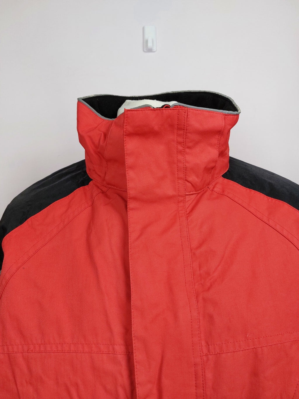 EK0451 Herren Winterjacke von Vipers, rot-schwarz, Gr.XL1