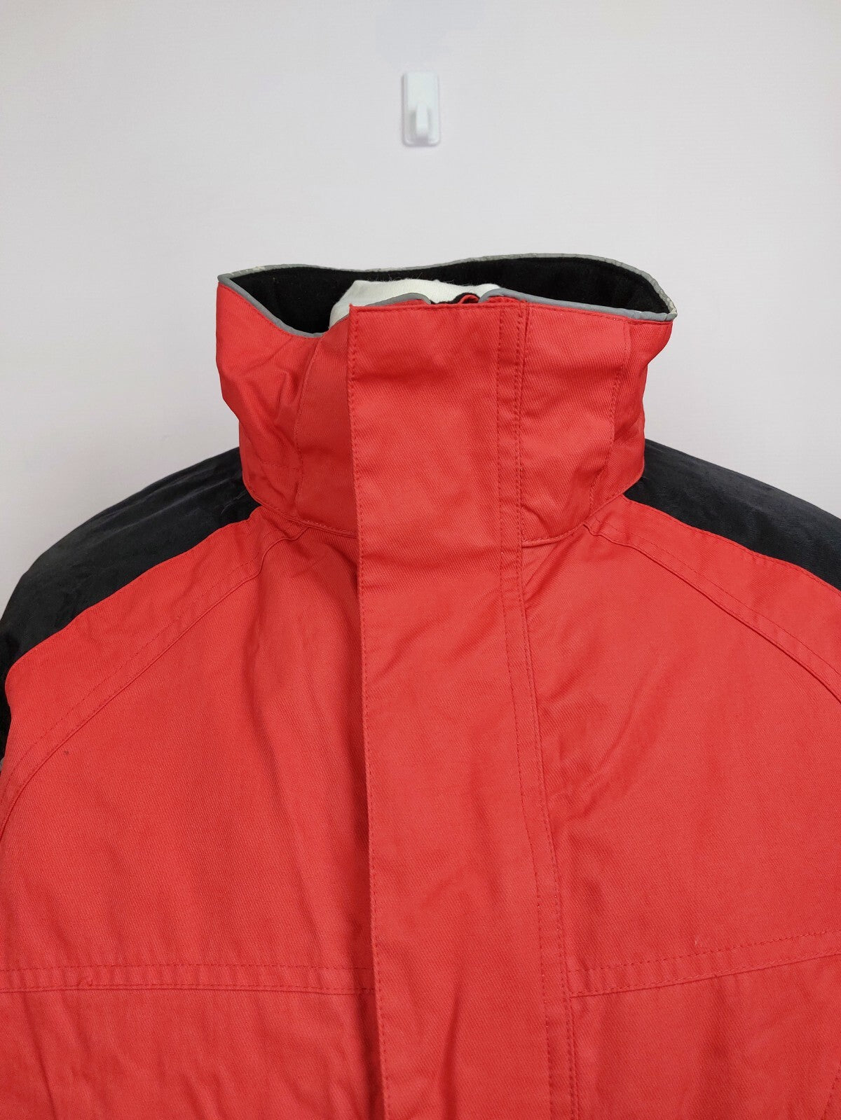 EK0451 Herren Winterjacke von Vipers, rot-schwarz, Gr.XL1