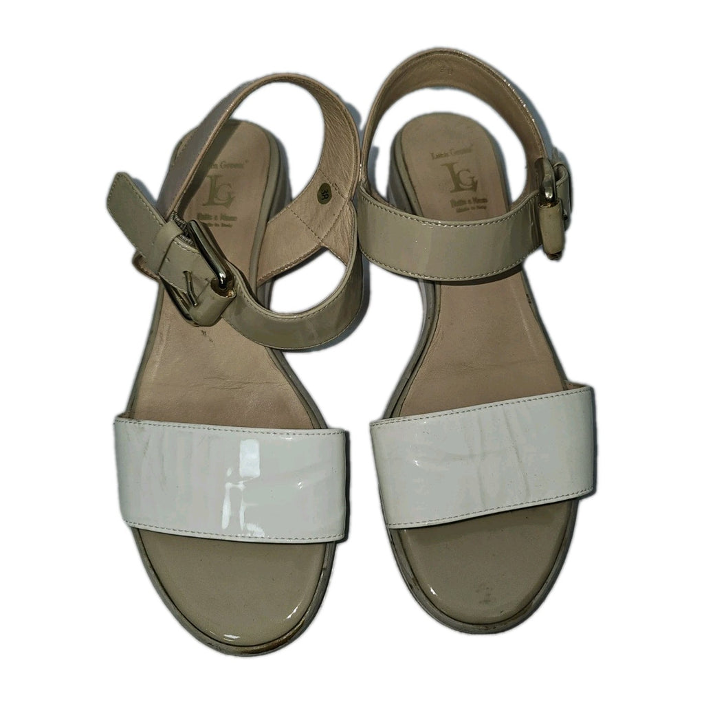 ES810 Damen Sandale von Luca Grossi, beige, Gr.381