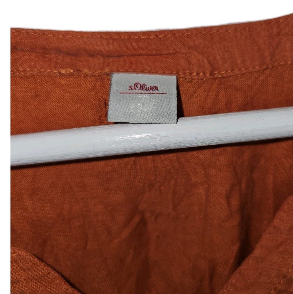 EK11269 Damen Bluse von s.Oliver, Orange, Gr. 381