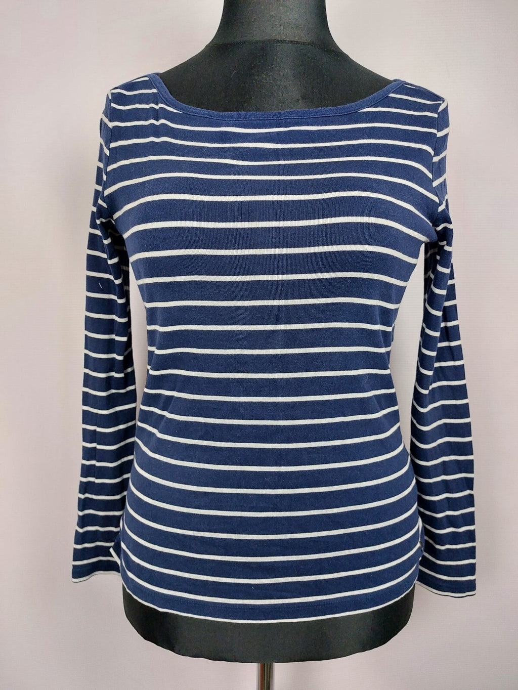EK4778 Damen Langarmshirt von Esprit, blau-weiß, Gr.XL0