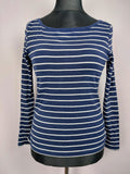 EK4778 Damen Langarmshirt von Esprit, blau-weiß, Gr.XL0