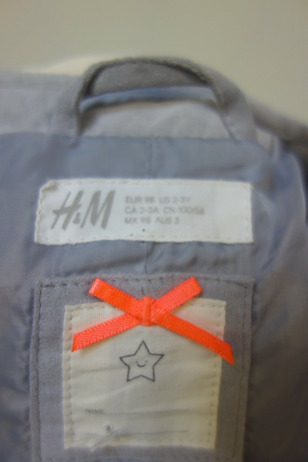 EK1268 Mädchen Jacke von H&M, grau, 984
