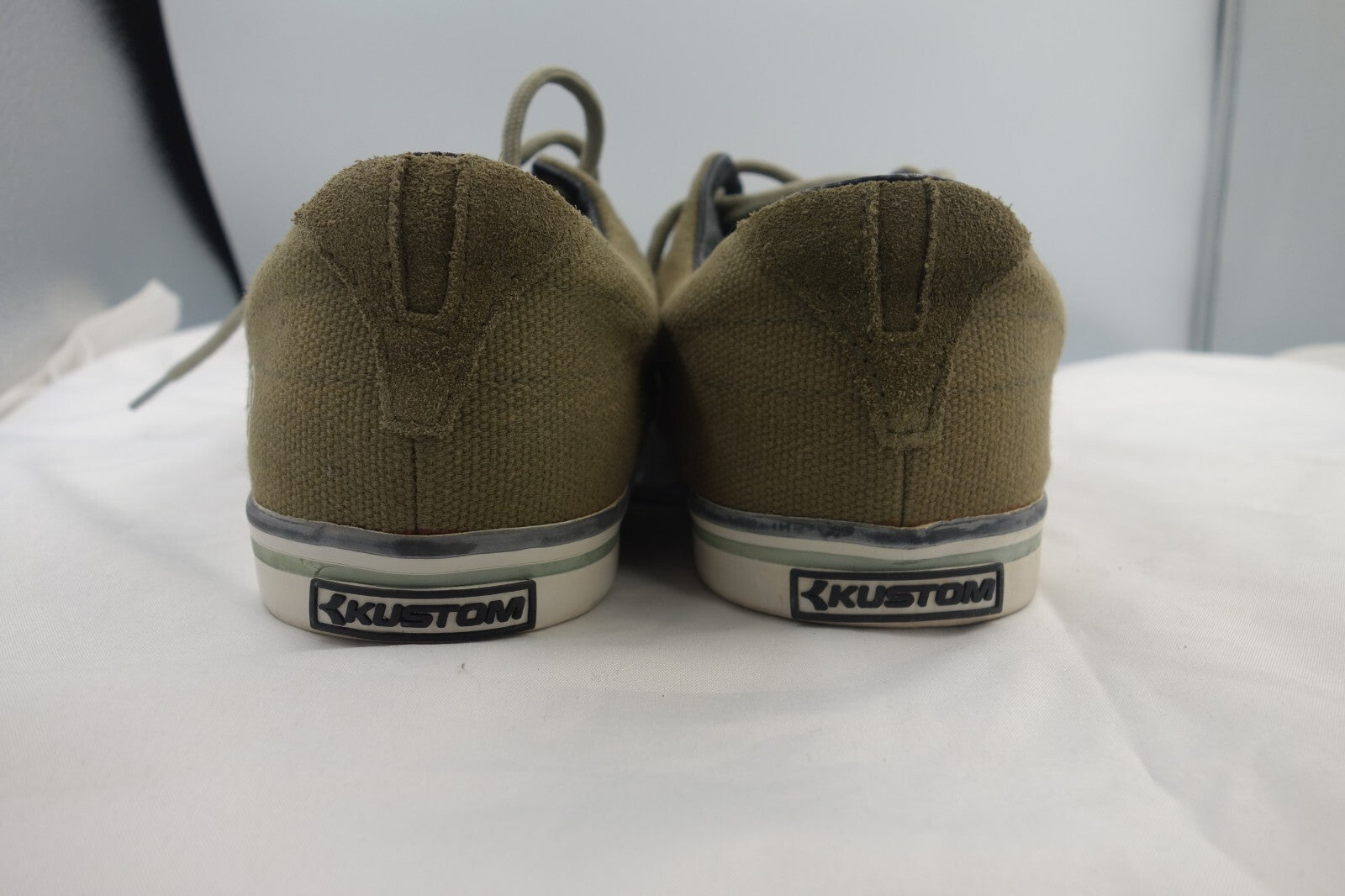 ES0574 Herren Sneaker von Kustom, grün, Gr. 414