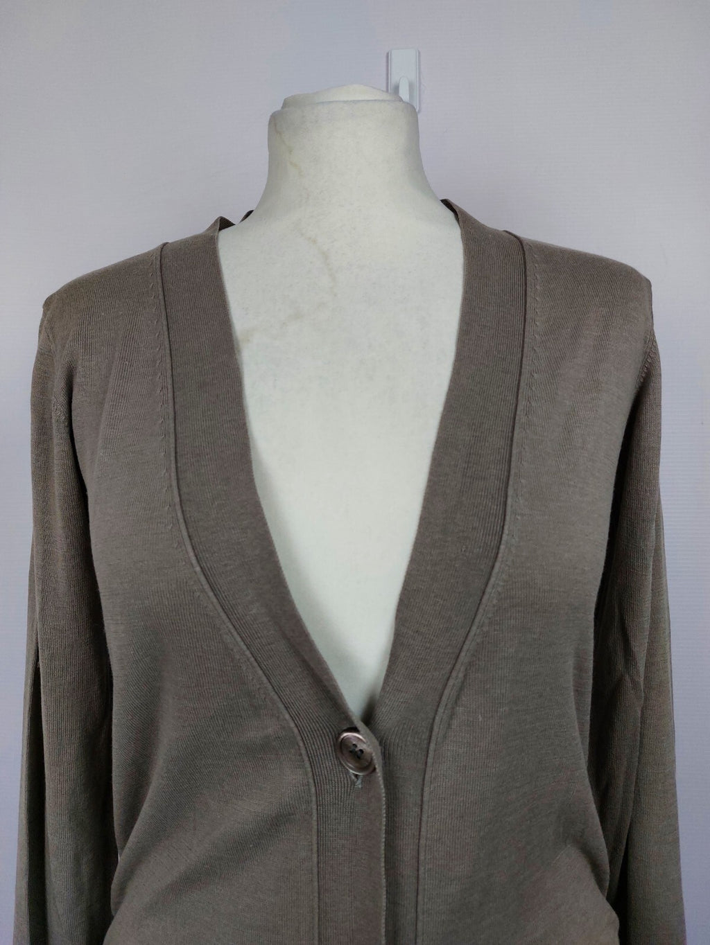 EK0444 Damen Strickjacke von "Comptoir des cotonniers", braun, Gr.S1
