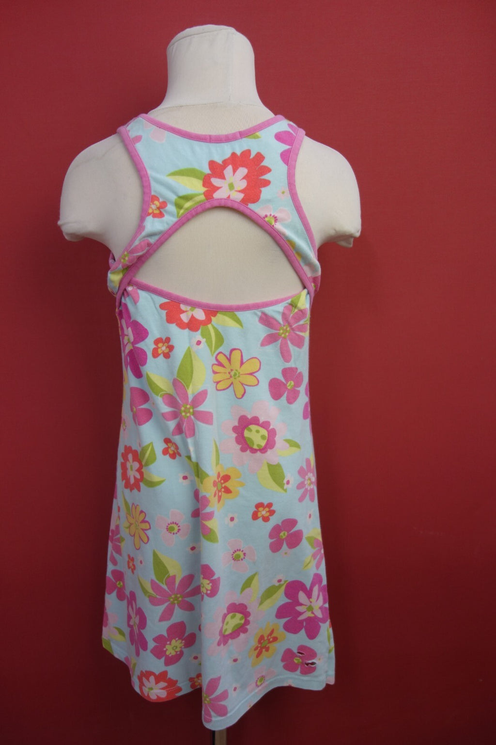 EK3904 Mädchen Kleid von UnitedColorsOf Benetton, pink, Gr. 110/1163