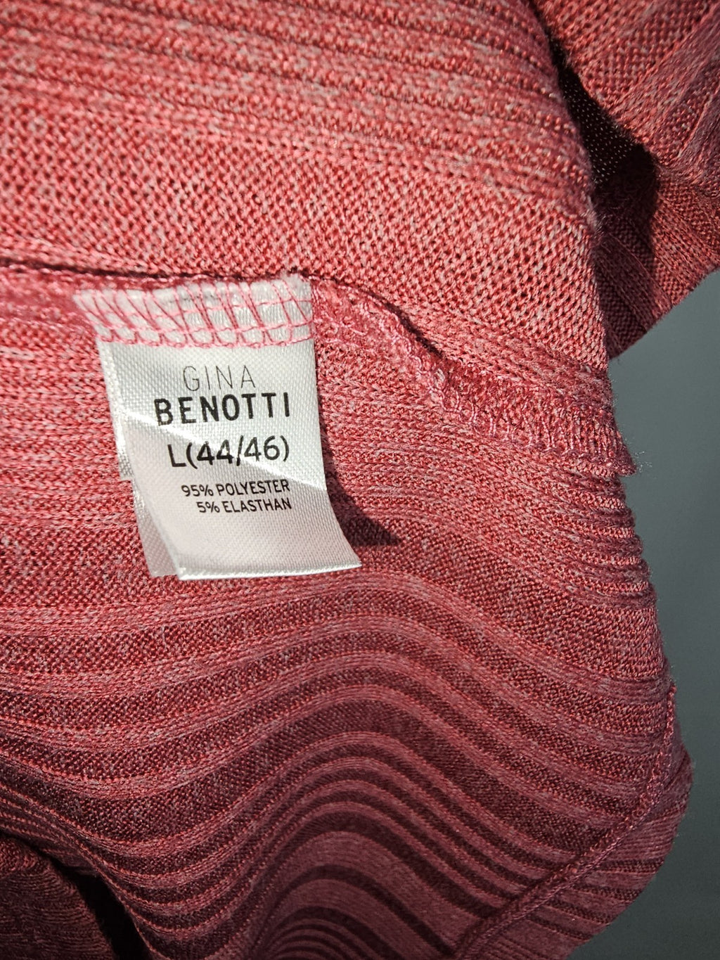 EK4896 Damen Sweatshirt von Gina Benotti, Magenta, Gr. L2