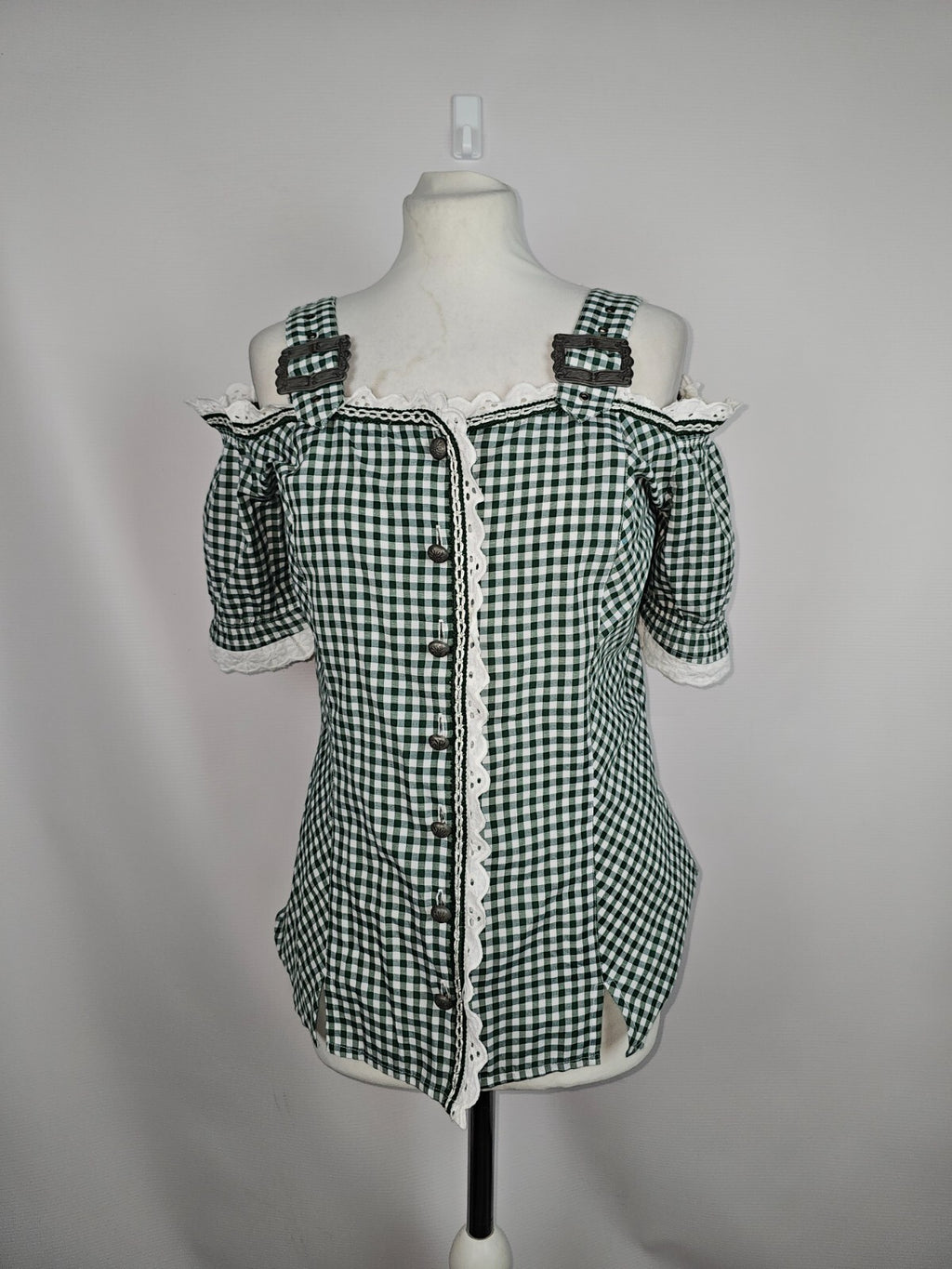 EK6401 Damen Bluse von Laura T., Grün, Gr.:400