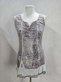 EK6135 Damen Bluse von Kalisson, grau, Gr. S0