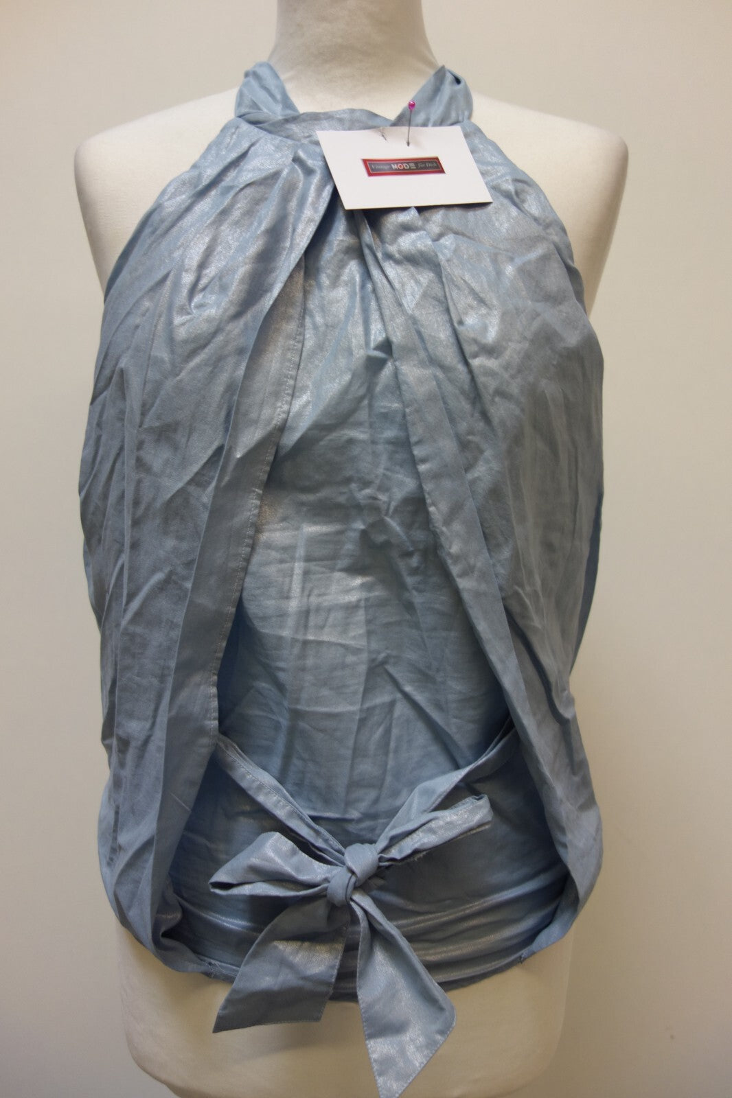 EK3675 Damen Top von Benetton, blau, Gr. S0