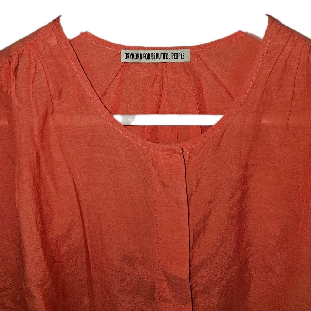 EK9120 Damen Bluse von Drykorn, rot/orange, Gr.M (Größentabelle)1