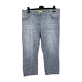 EK10459 Damen Hose von Cecil, Blau/Weiß, Gr. 320