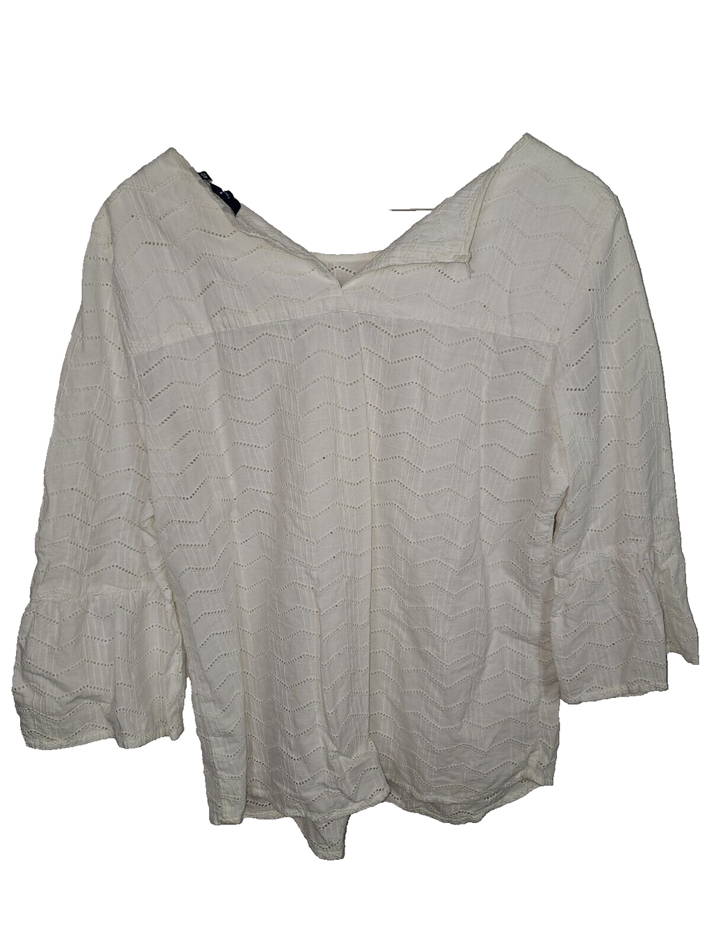 EK3399 Damen Bluse von Tom Tailor, Weiß, Gr.401