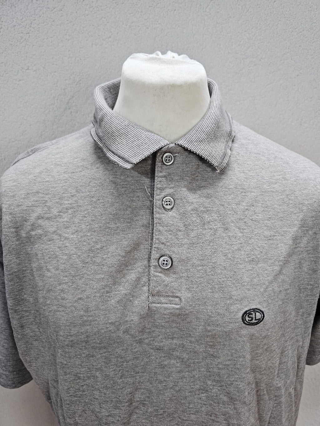 EK6102 Herren Polo von TCM, grau, Gr. XL1