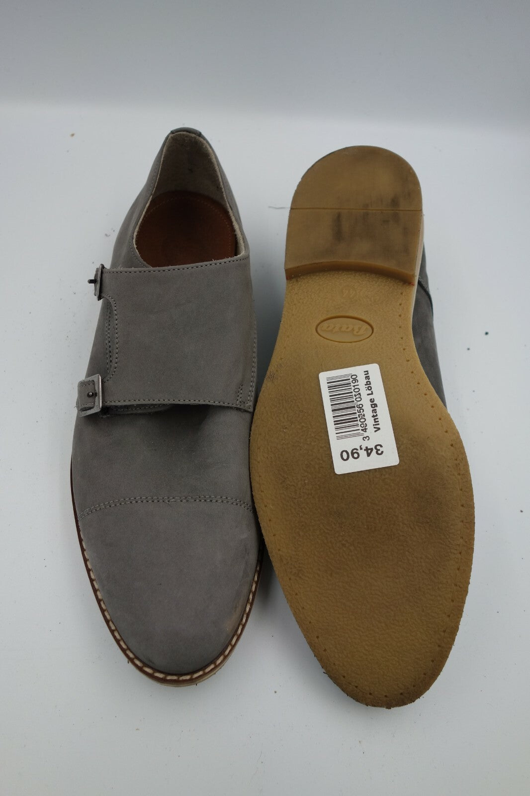 ES0068 Herren Halbschuhe von Bata, 44, grau6