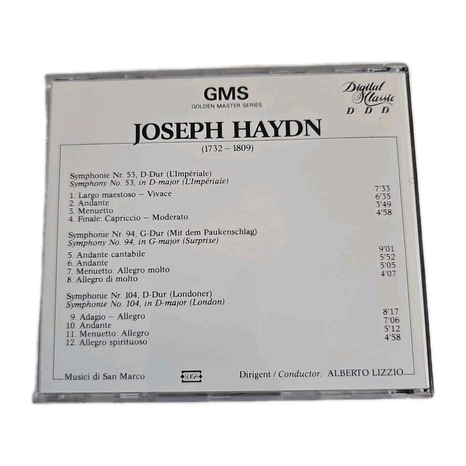 EB4059 Joseph Haydn, Symphonie Nr.53, 94, 104 / CD1