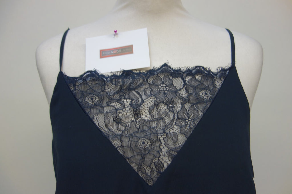 EK0270 Damen Top von Vila, dunkelblau, Gr. M1