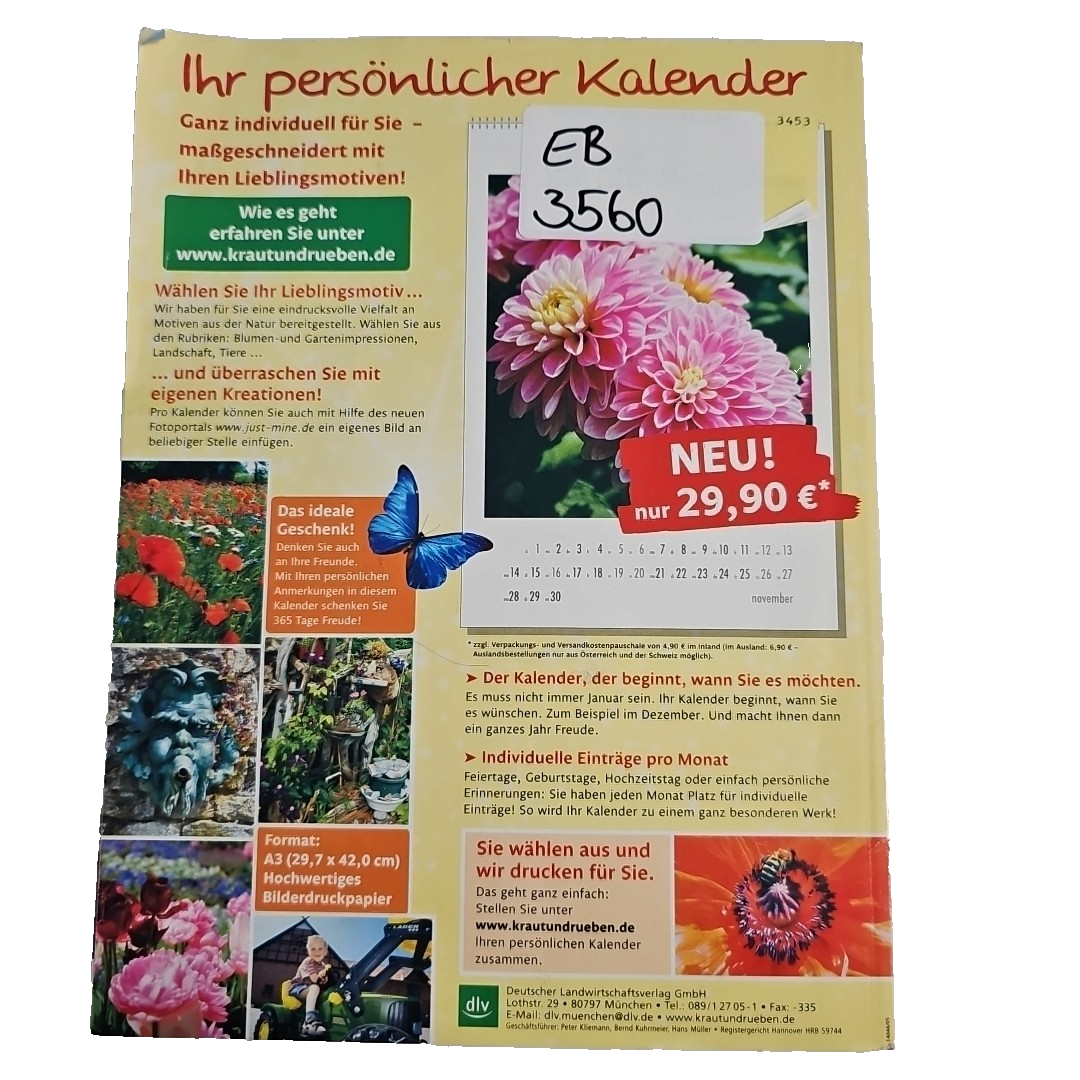 EB3560 Kraut und Rüben, 12/2005, biologisches Gärtnern und naturgemäßes Leben1