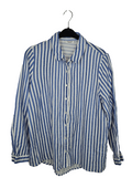 EK7861 Damen Bluse von Gina, Weiß/Blau, Gr. XL0