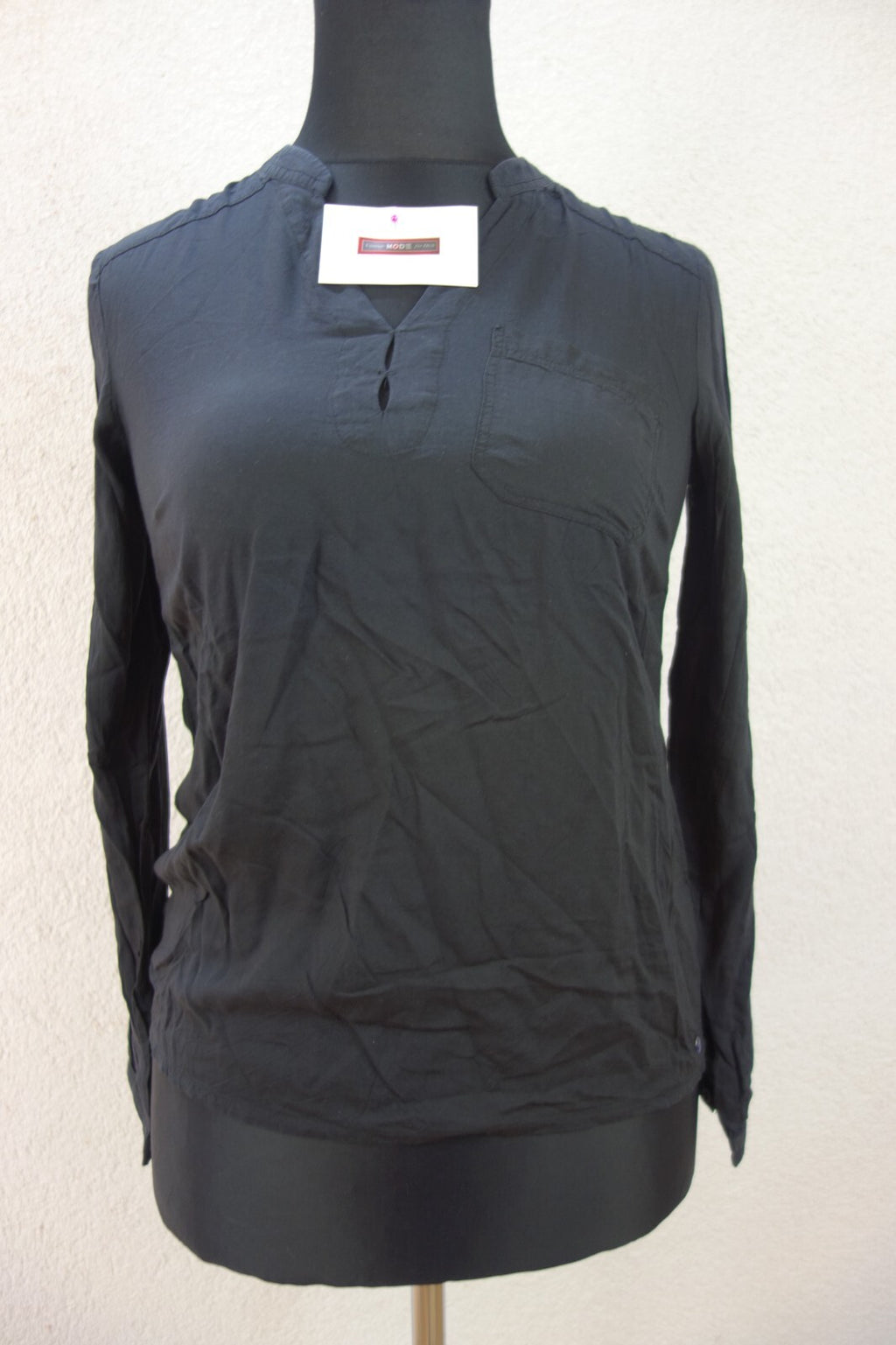 EK3644 Damen Bluse von CECIL, schwarz, Gr. S0