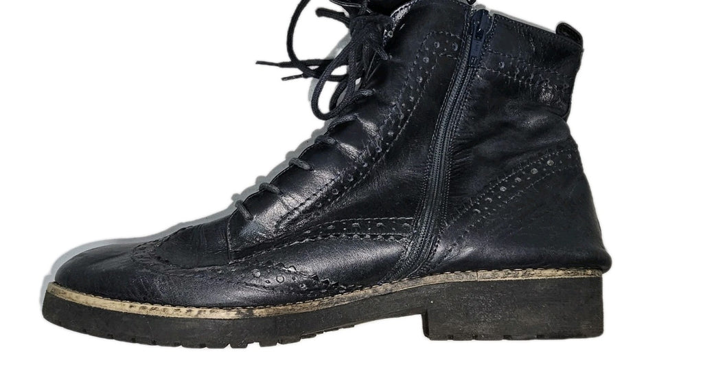 ES770 Damen Stiefelette von 5TH Avenue, schwarz, Gr.415