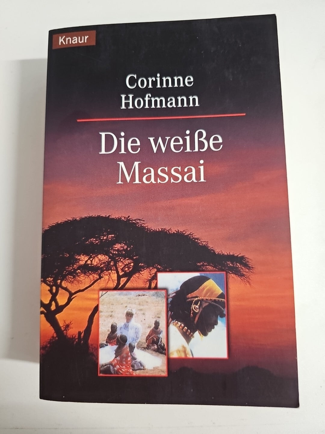 EB1632 Corinne Hofmann "Die weiße Massai", Taschenbuch,gut Erscheinungsjahr 20000