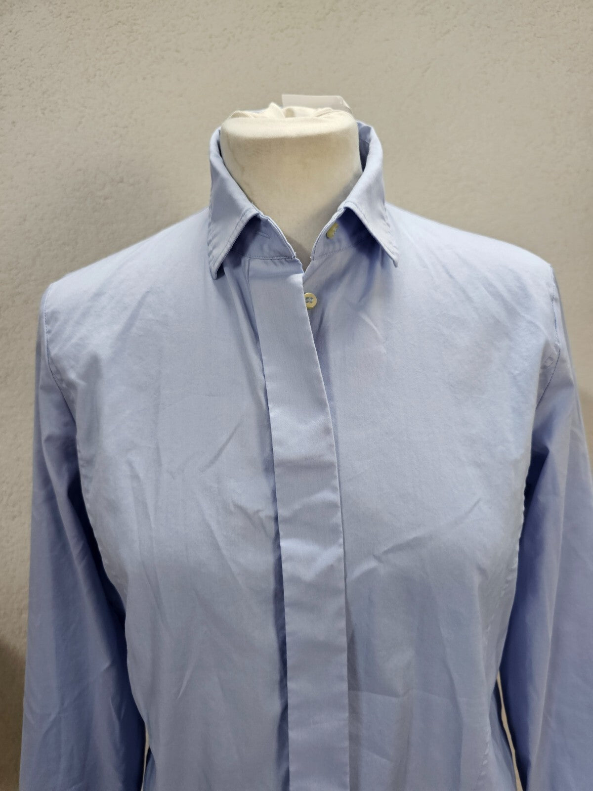 EK1791 Damen Bluse von Boss, blau, Gr. 381