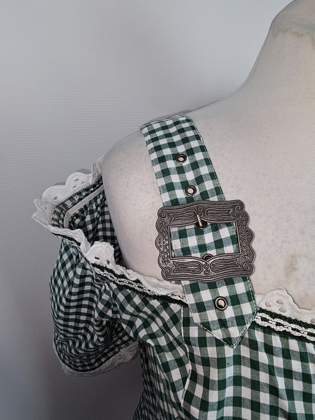 EK6401 Damen Bluse von Laura T., Grün, Gr.:403