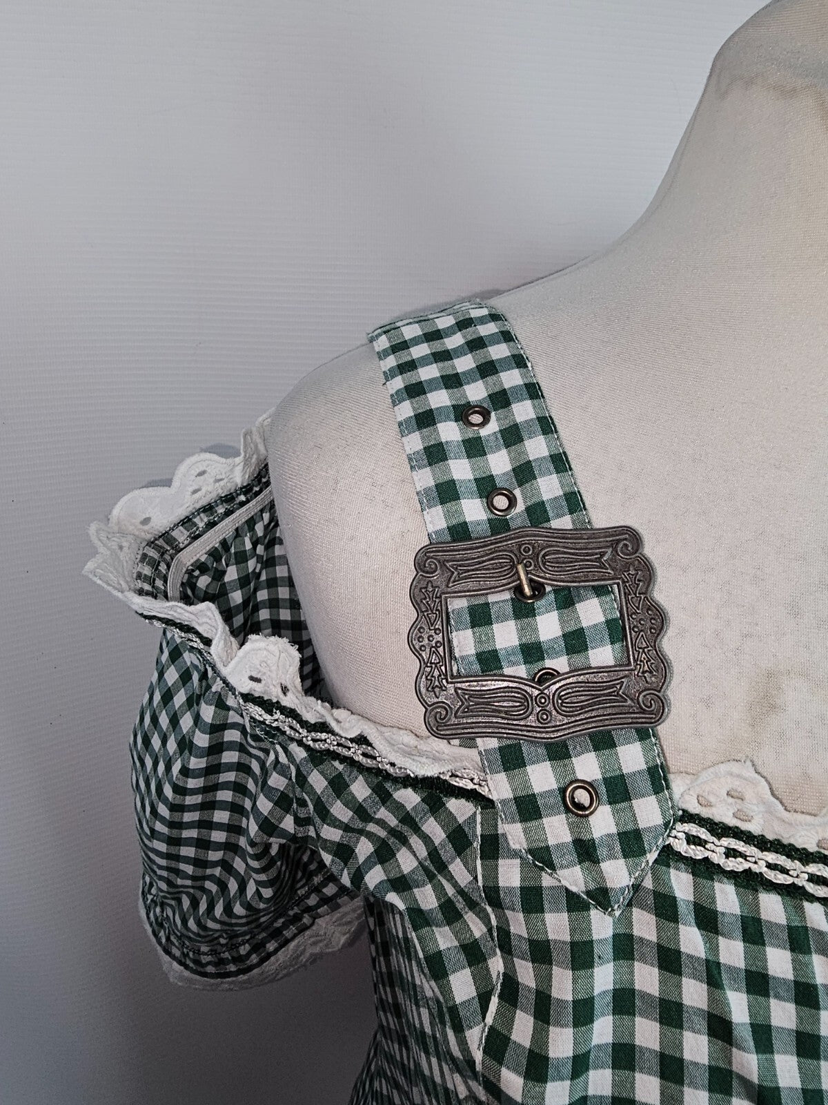EK6401 Damen Bluse von Laura T., Grün, Gr.:403