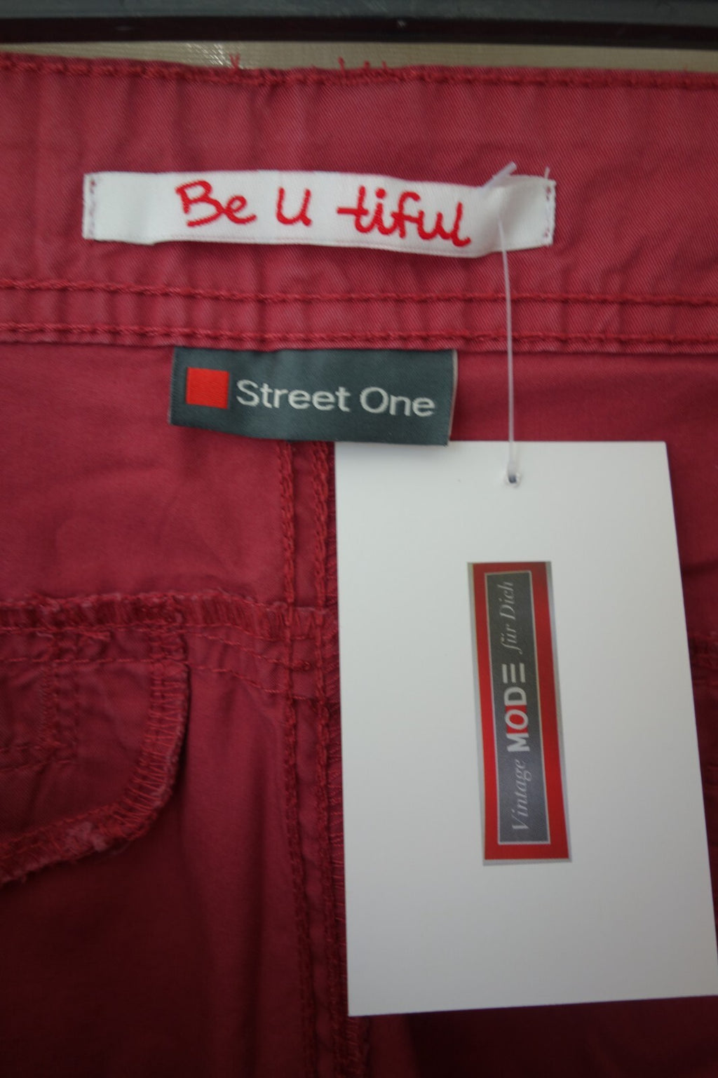 EK4250 Damen Hose von Street One, rot, Gr.38/262