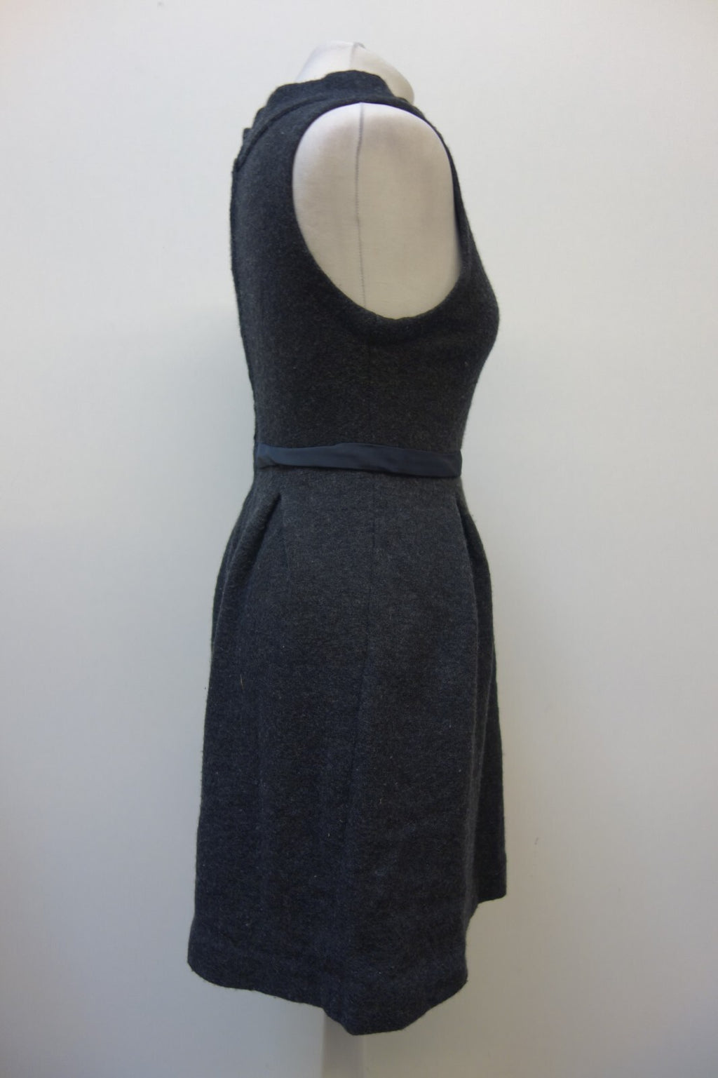 EK1986 Damen Kleid von Schumacher, dunkelgrau/schwarz, Gr. S2