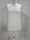 EK6309 Damen Tanktop von Street One, weiß, Gr. 380