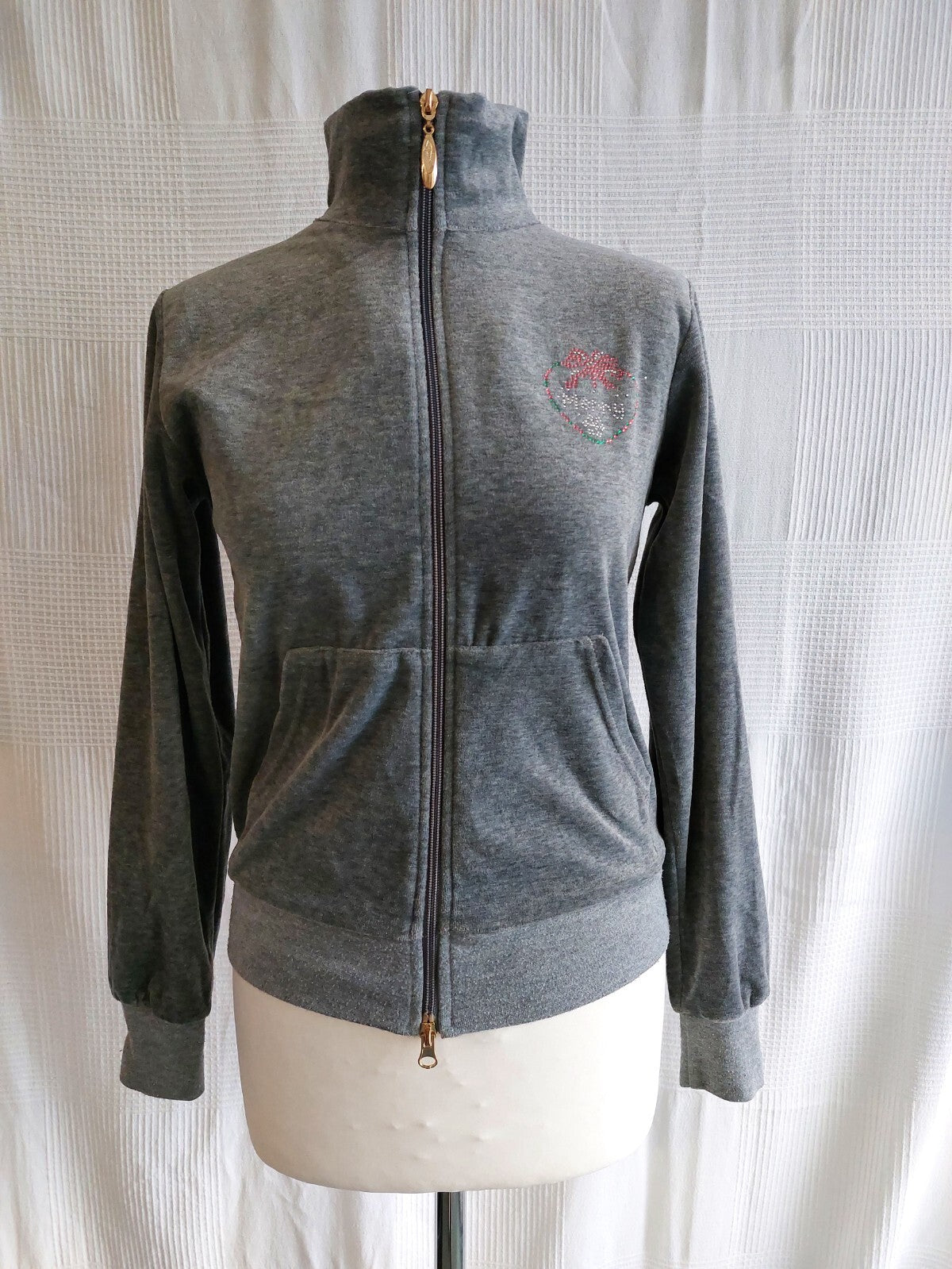 EK1285 Jacke von Pescecane Rosso, Grau, Gr. S0