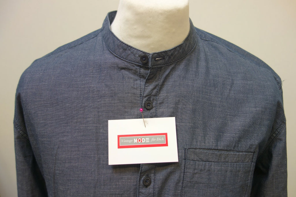 EK0307 Herren Hemd von Q/S, blaugrau, Gr. XL1