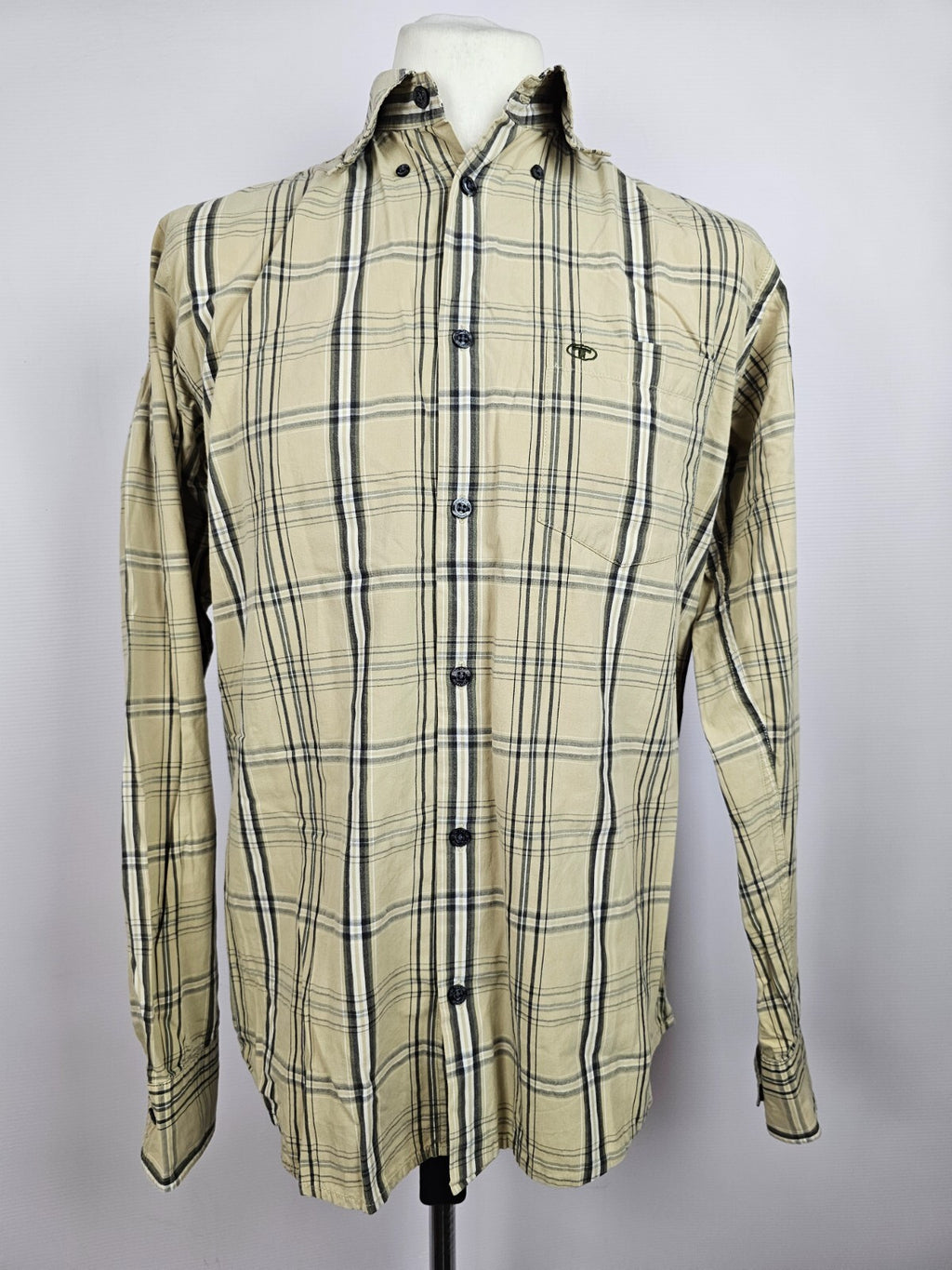 EK5417 Herren Tom Tailor, beige-grau, Gr.M0
