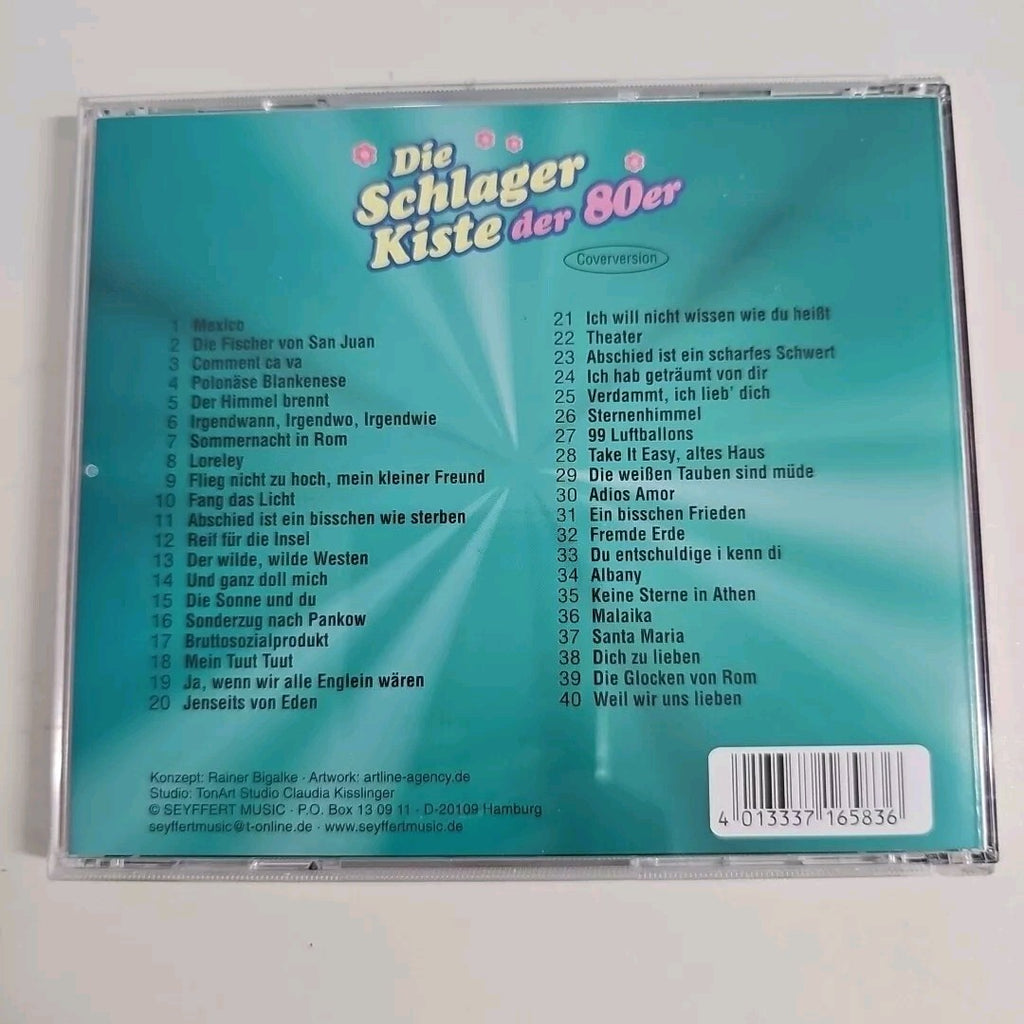 ECD39 2CD Schlager Kult -Die Schlager Kiste der 80er; Ich war noch niemals in NY3