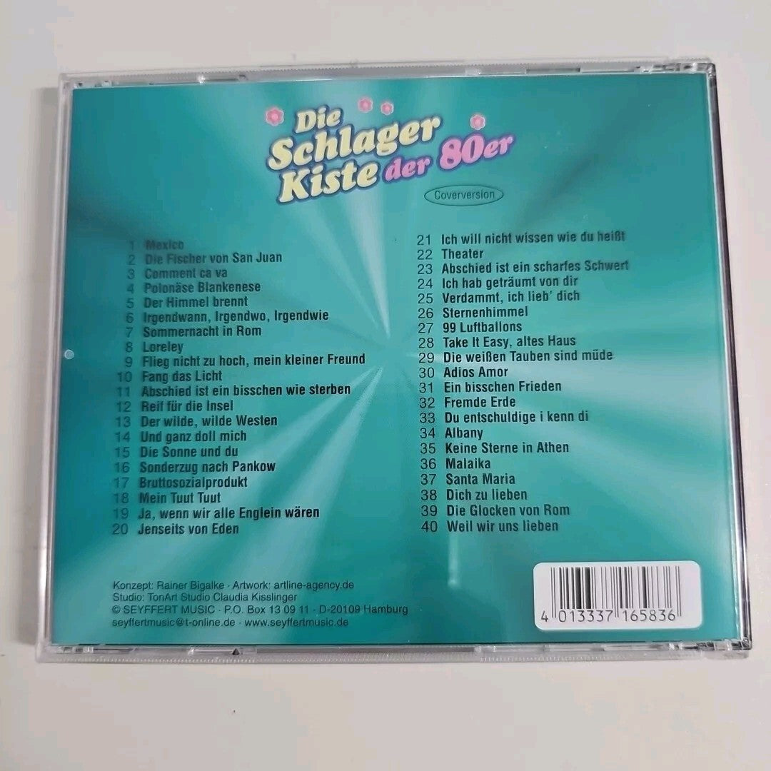 ECD39 2CD Schlager Kult -Die Schlager Kiste der 80er; Ich war noch niemals in NY3