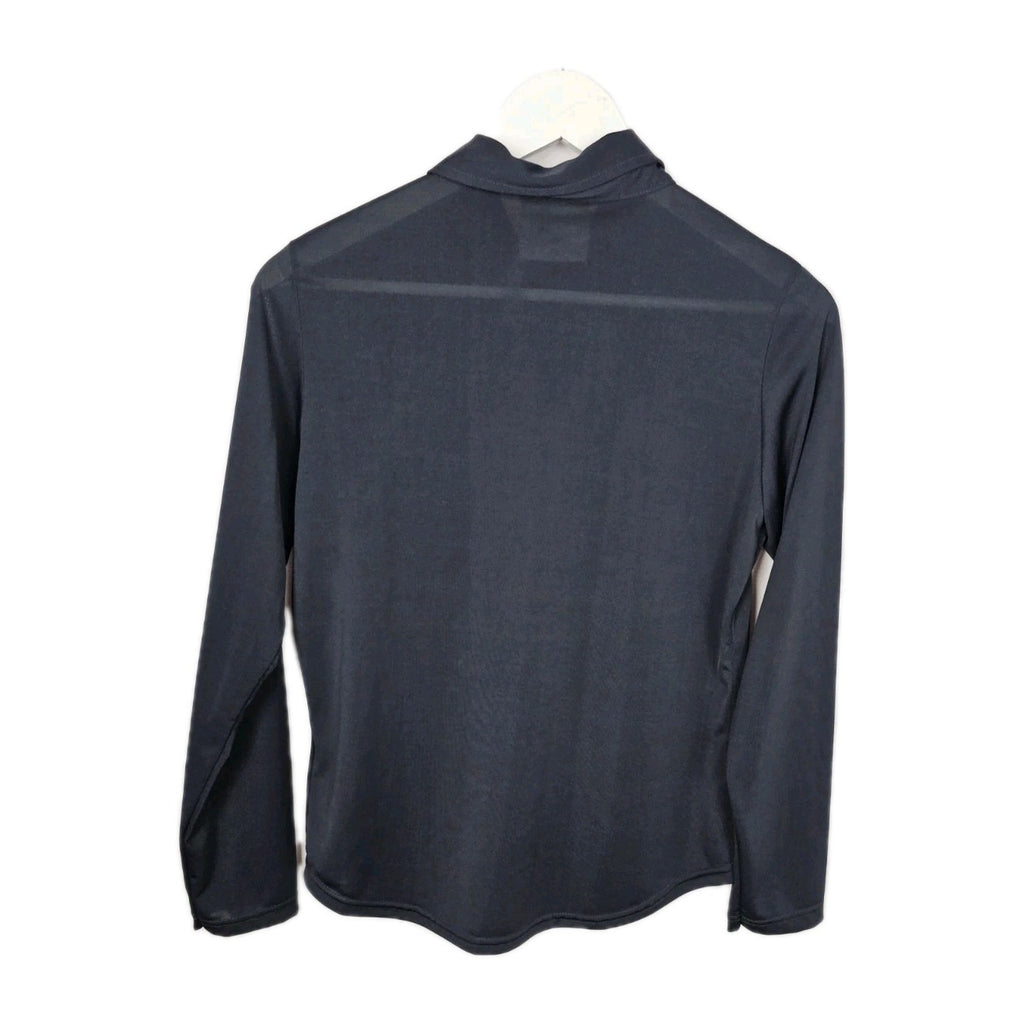EK9005 Damen Bluse von Slax His, grau, Gr.M4