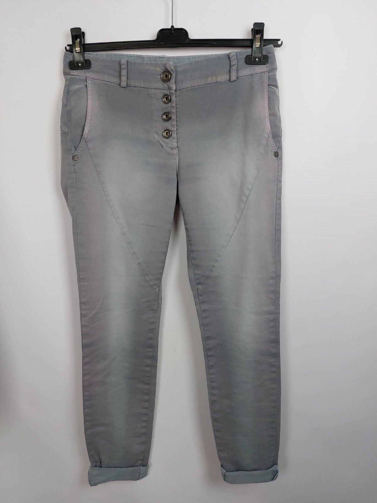 EK4899 Damen Hose von Maryley, grau, Gr. 360