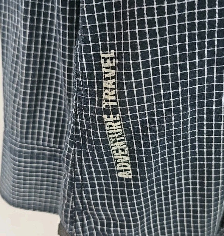 EK9212 Herrenhemd Engbers Gr.M Blau Karriert4