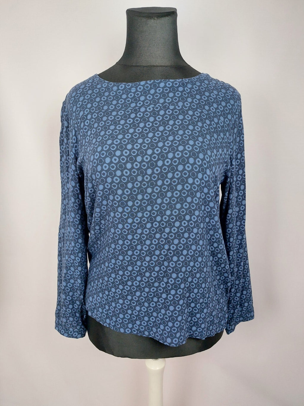 EK5103 Damen Langarmshirt von Kenny S. blau, Gr. 380