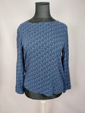 EK5103 Damen Langarmshirt von Kenny S. blau, Gr. 380