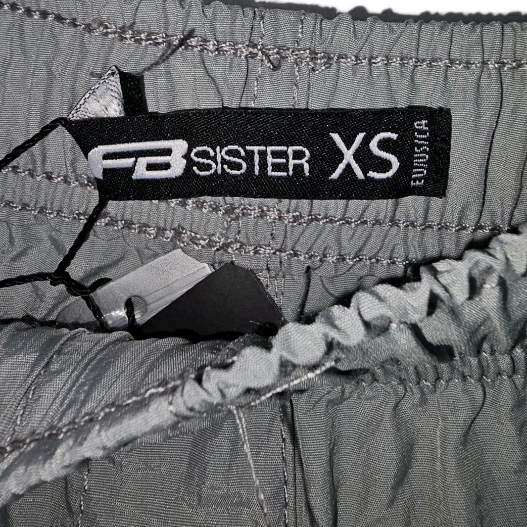 EK11143 Damen Wide Leg Hose von FB Sister, Grau, Gr. XS1