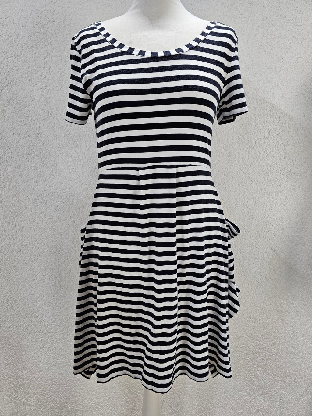 EK5058 Damen Kleid von Gina Benotti, schwarz-weiß, Gr.S(36/38)0