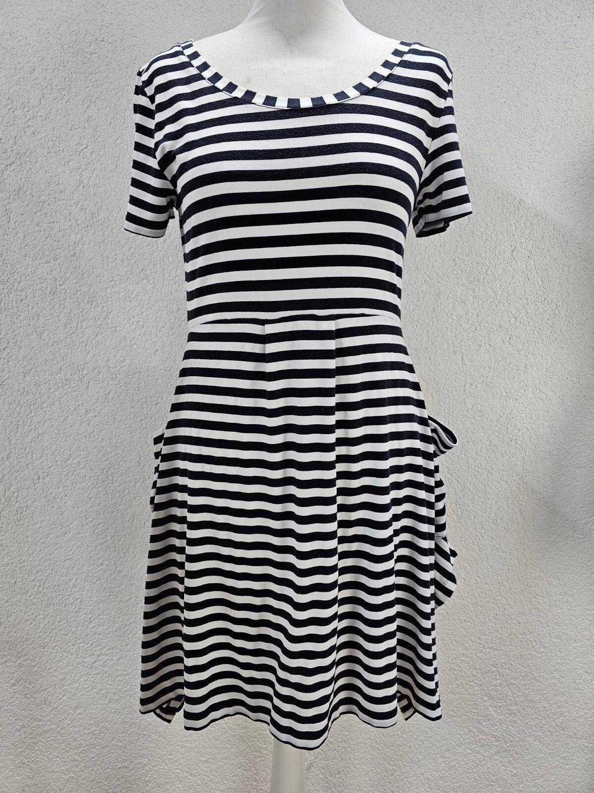 EK5058 Damen Kleid von Gina Benotti, schwarz-weiß, Gr.S(36/38)0