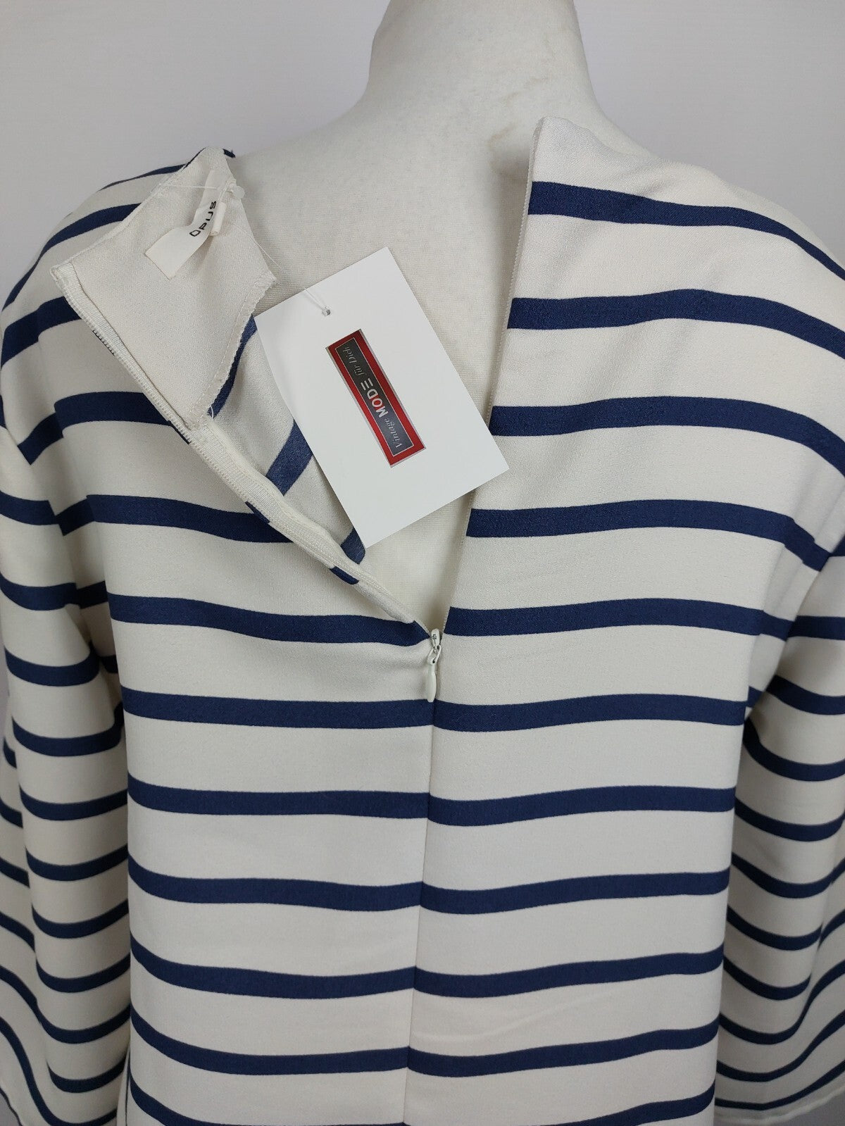 EK4702 Damen Shirt von Opus, blau/weiß, gestreift, gr. 366