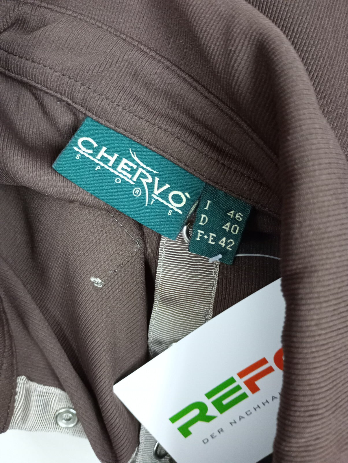 EK3244 Damen T-Shirt, Polo von Chervo, braun, Gr. 405